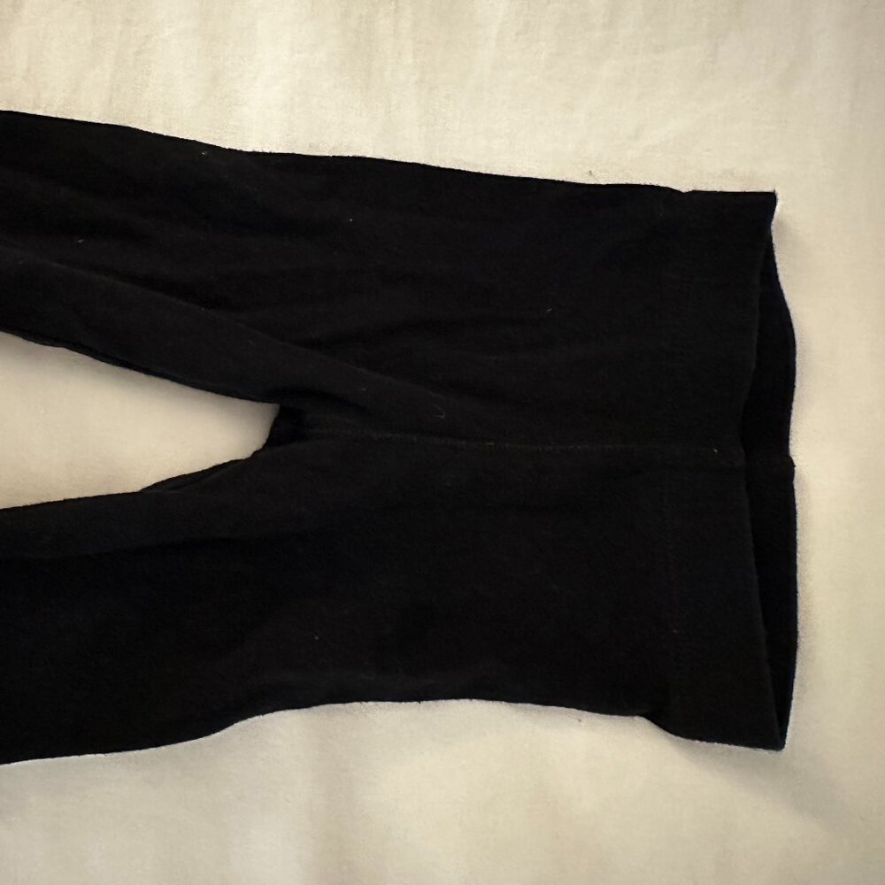 Miles Black infant leggings